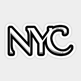 NYC Design Sticker